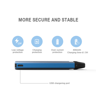 Ajustement jetable fait sur commande d'acier inoxydable de la cosse 316 de CBD Vape pour huile épaisse/mince
