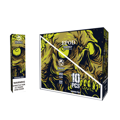 saveurs jetables 850mah du bâton 12 de dispositif de cosse de glace de citron de 118*25*25mm