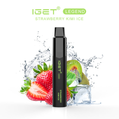 12ml souffles de la LÉGENDE 4000 de la capacité IGET Vape jetable avec la batterie 1350mAh